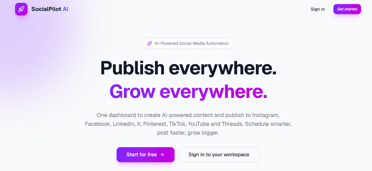 AI Social Media Automation screenshot